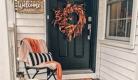 Fall Porch Decor Small Cozy