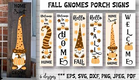 Fall Porch Signs Svg