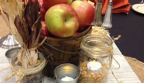 Fall Table Centerpieces With Apples
