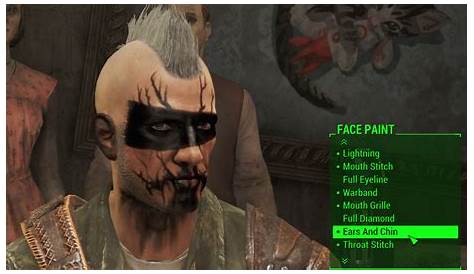 Fallout 4 hairstyles, tattoos, and face paint guide | PC Gamer