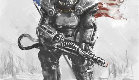 Enclave Trooper by Fernand0FC. Fallout art, Fallout posters HD phone