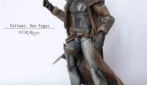 Fallout New Vegas NCR Ranger custom action figure by SomethingGerman on