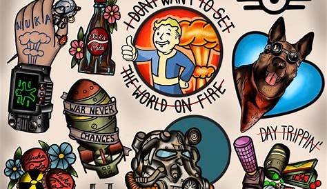 20 Super Cool Fallout Tattoo Designs