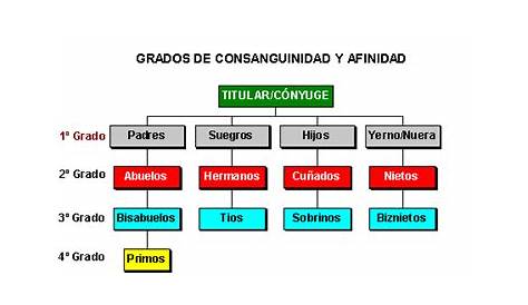 Parentescos por consanguinidad y afinidad, art. 918 del Código Civil