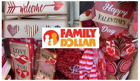 Family Dollar Valentine Decor & More Youtube