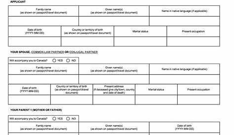 Form IMM5707 - Fill Out, Sign Online and Download Fillable PDF, Canada