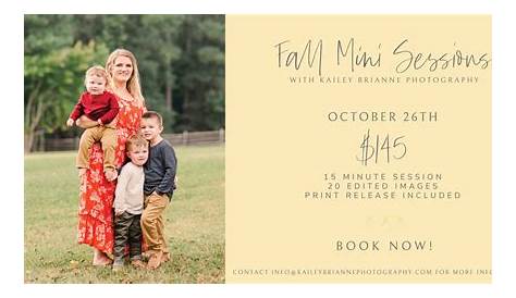 A Mommy's Love Fall Family Mini Session