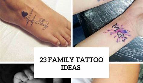 55 Beautiful Family Tattoos And Their Meaning - AuthorityTattoo