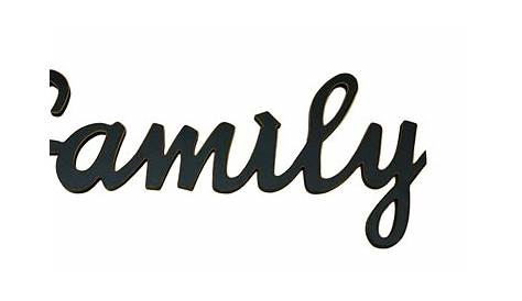 The Word Family | Clipart Panda - Free Clipart Images