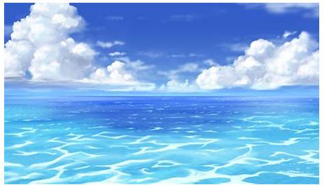 Ocean Landscape Anime Style Wallpaper,HD Anime Wallpapers,4k Wallpapers