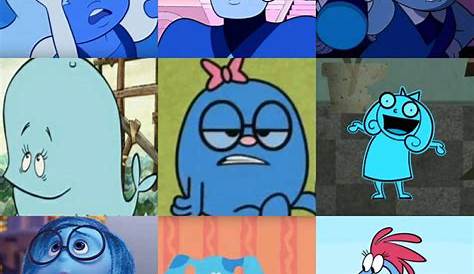 Blue Characters from Film & TV