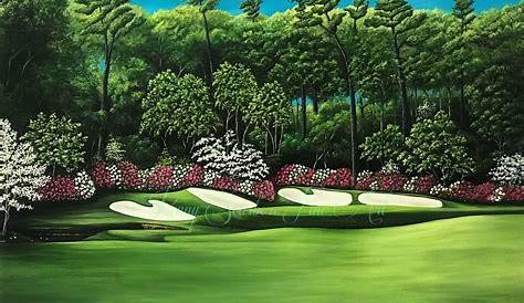 Limited Edition Print 13th Hole at Augusta Augusta National | Etsy