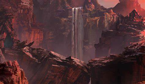 epic cliff | @inspiration | Pinterest | Environment, Fantasy landscape