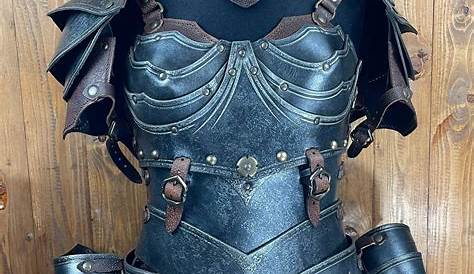 female leather fantasy armour 1 by leathergoth on DeviantArt