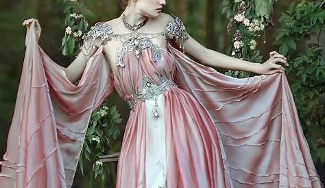 Medieval dress/Fantasy costume/Middle age fairy dress by