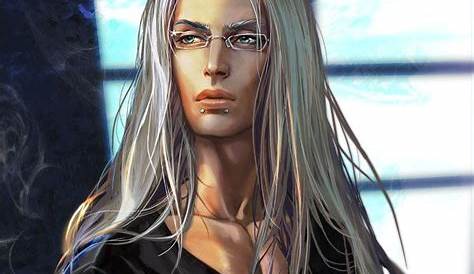 Fantasy Men with Long Hair | character in “ Galaoa: The Tangled Red