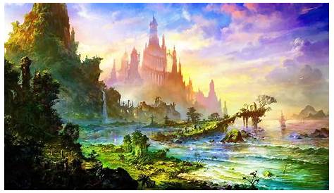 Fantasy World Backgrounds - Wallpaper Cave