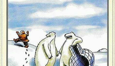 "The Far Side" by Gary Larson. Never know what ya'll be finding in that