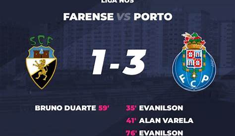 Farense vs Porto - Como assistir ao jogo ao vivo grátis