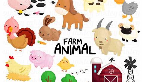 Free Farm Animals Clipart | Free download on ClipArtMag