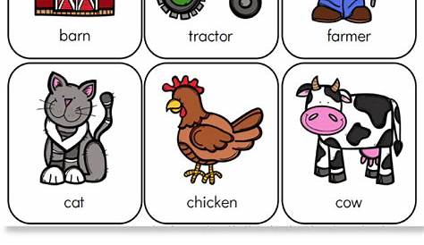 Farm Animals Flashcards Mes English belive to me