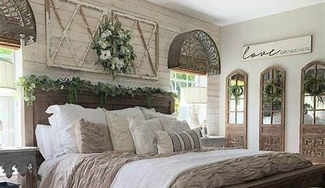 36 The Best Master Bedroom Design And Decor Ideas With Farmhouse Style