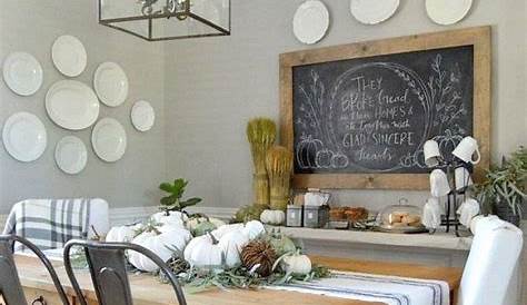 Farmhouse Dining Room Wall Decor Ideas