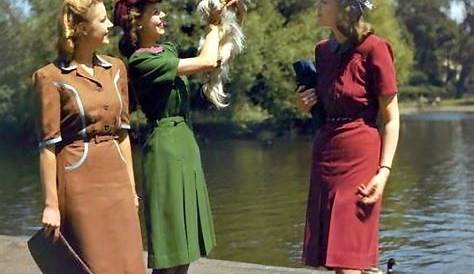 The Impact of World War II on Women's Fashion VintageRetro