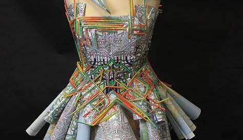 Crisp n fresh Recycled dress, Upcycled fashion, Fashion