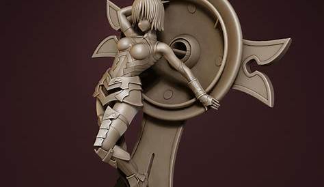 Mashu From Fate Grand Order 3D Print 3D Model手办三维打印模型 - forCGer - 三维数字化