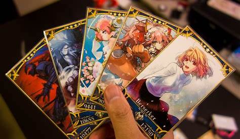 Fate Grand Order Arcade cards from Japan fgo, Toys & Games, Board Games