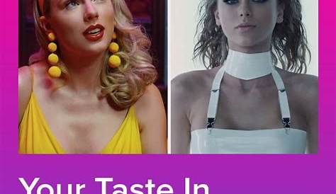Favorite Taylor Swift Song Quiz What Are You? s