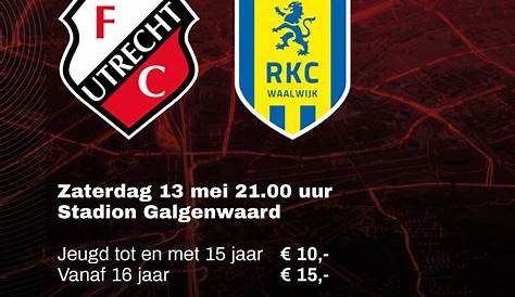 FC Utrecht - RKC livestream KNVB Beker
