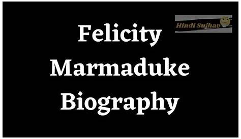 Uncover The Eccentric World Of Felicity Marmaduke: A Wikipedia Deep Dive