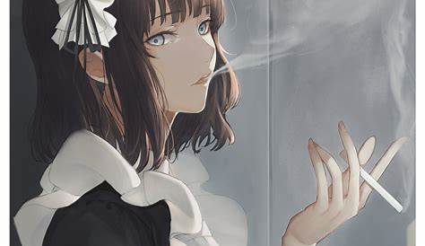 Girls Smoking Anime Wallpapers - Wallpaper Cave