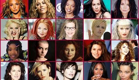 Female Singers of the 1990's