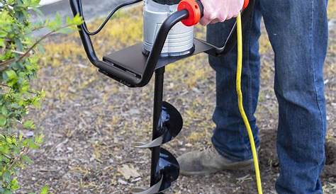XtremepowerUS 1500W Premium Electric Post Hole Digger Soil Digging