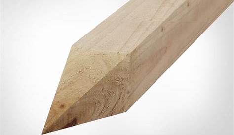 Timber Fence Post 1.8m(H) 125x75mm Pointed End Pressure Treated (Natural)