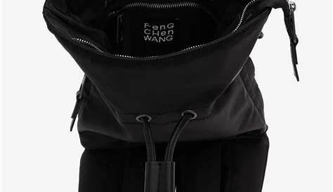 Feng Chen Wang Bamboo-panel Crossbody Bag In Schwarz | ModeSens