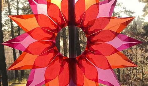 Tutorial: Fensterbild Blumen im Sommer selber basteln | Basteln