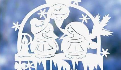 Fensterbilder Winter Grundschule Vorlagen / Weihnachtliche