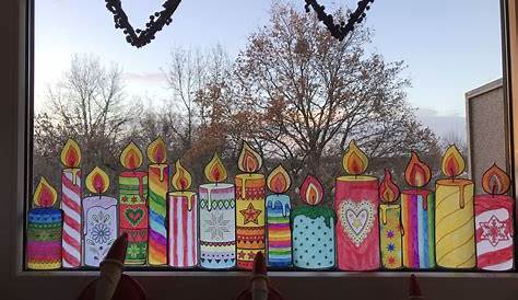 Arbeiten der Klasse 3 | Advent | Fensterdeko weihnachten schule
