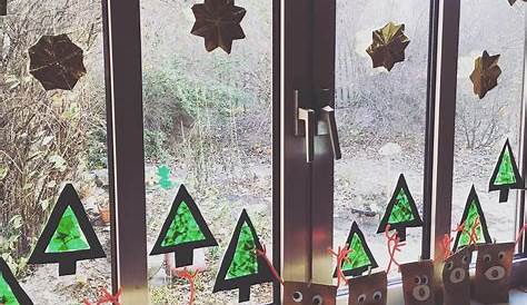 Winterliche Fensterdekoration | Рождественские украшения для дома