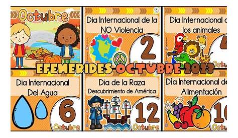 Calendarios Octubre 2023 para imprimir gratis | Vida Imprimible