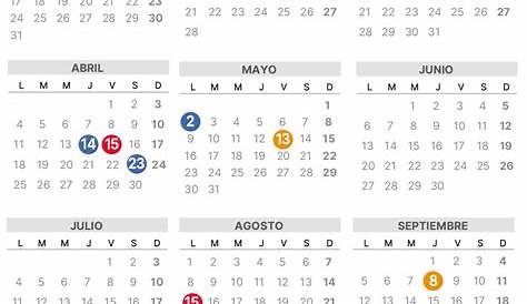 Festivos de Valladolid en 2022 y calendario laboral » Ocio Valladolid