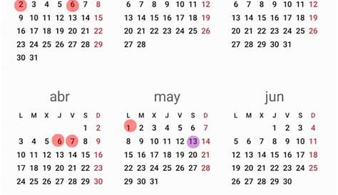 Calendario laboral de 2023 en Madrid: 14 festivos con el paso de San