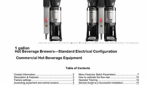 Fetco cbs 2130 xts series specification sheet