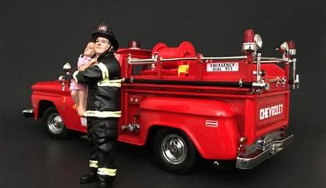 Del Prado Sammelfigur Feuerwehrmann Firefighter Figur Yvelines