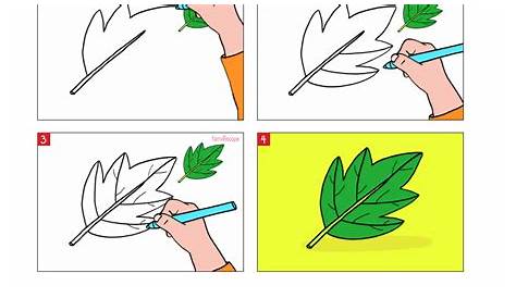 Astuces pour dessiner des feuilles - Cours de Dessin