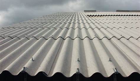 Fibre Ciment Eternit Profile 6'' Cement Roof Sheet In Cloud Grey